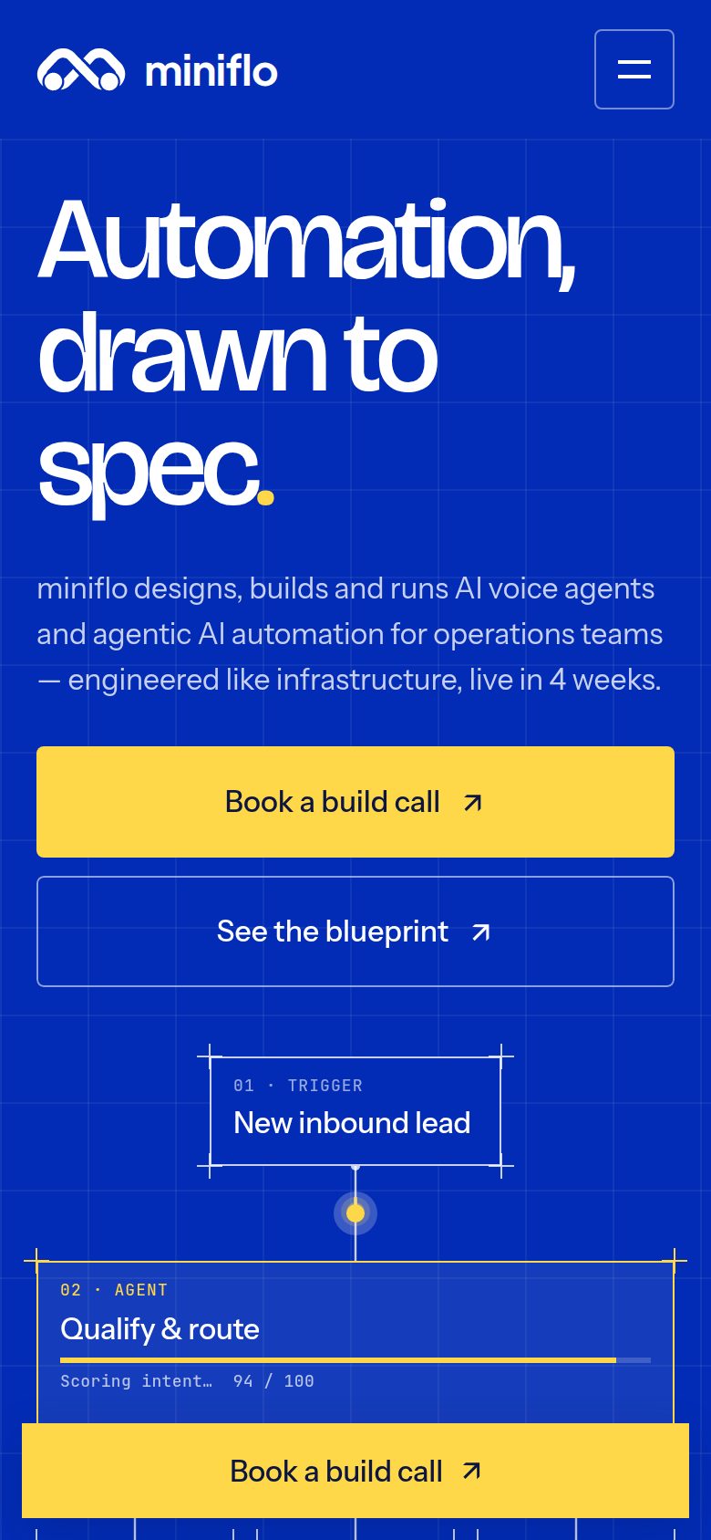 miniflo on mobile